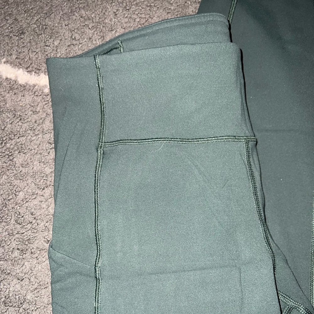 Lululemon Athletica Green Performance Leggings - Picture 3 of 8